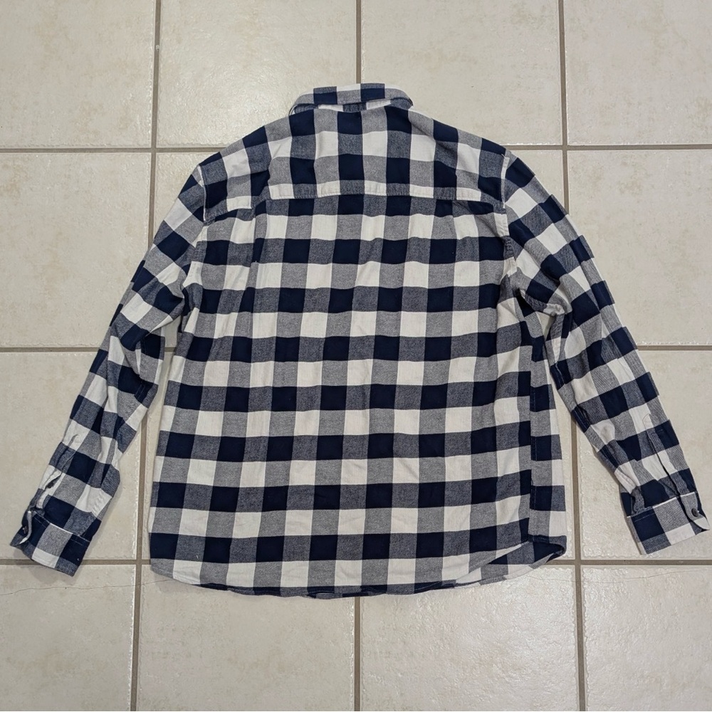 WindRiver Blue & White Men’s 2XL Flannel Plaid Shirt - Picture 15 of 15